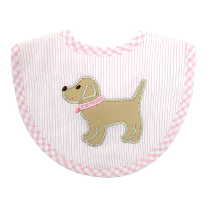 Pink Lab Bib