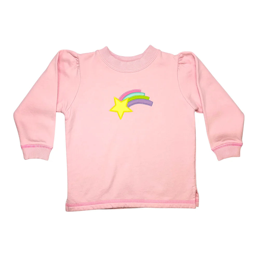 Pink Sweatshrit w/ Shooting Star