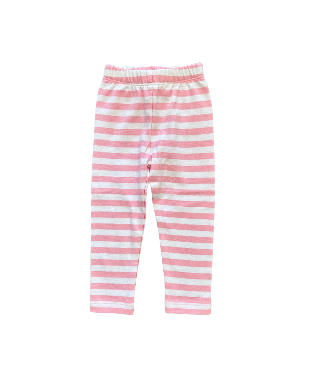 Bubblegum Pink & White Stripe Legging