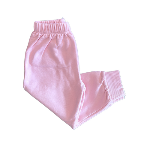 Light Pink Fleece Sweat Pants