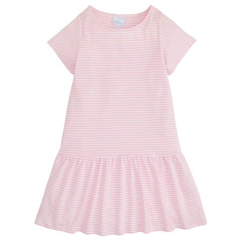 Chanel T- Shirt Dress Light Pink Stripe
