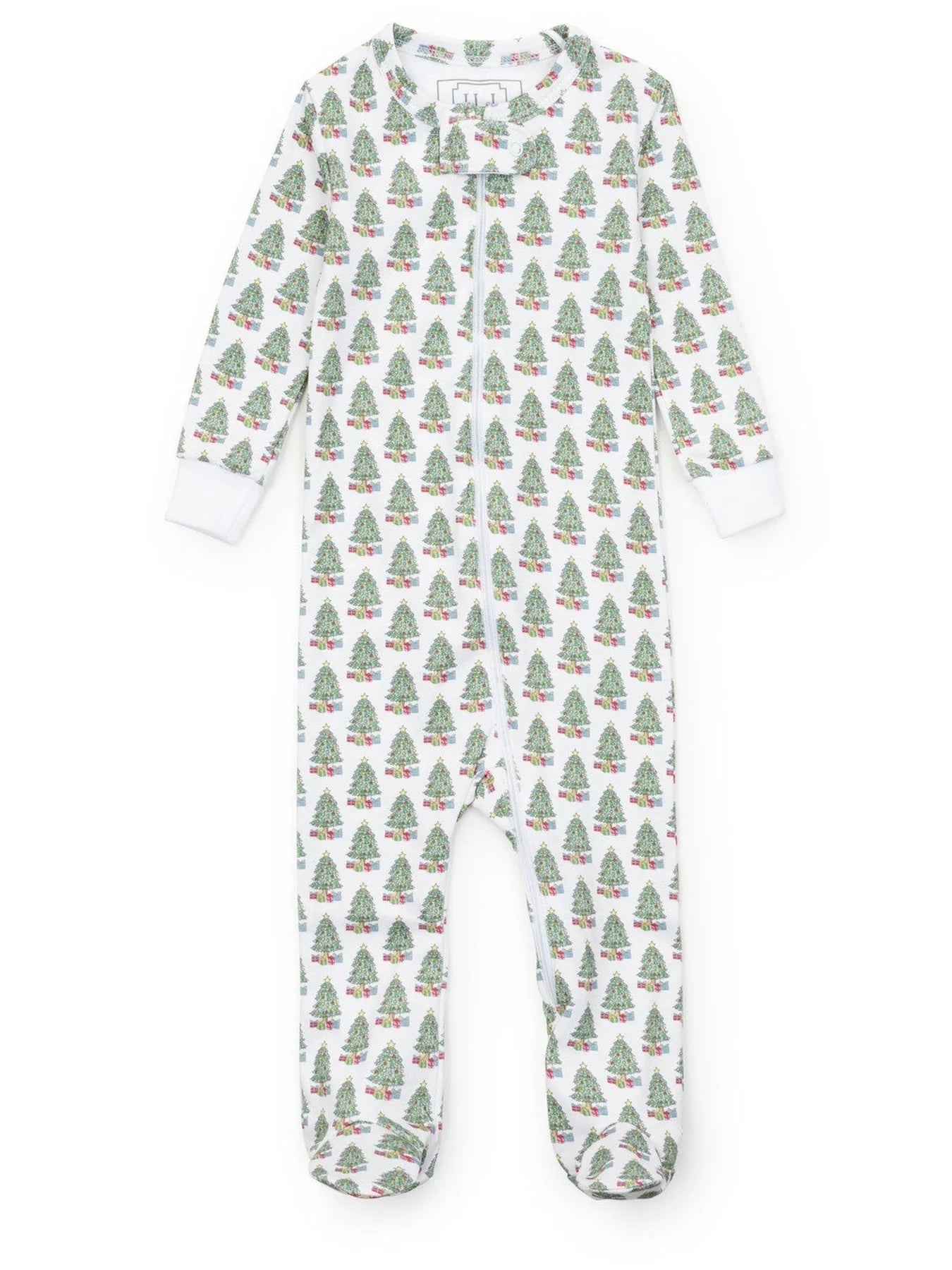 Parker Zipper PJ - Under the Christmas Tree