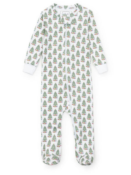 Parker Zipper PJ - Under the Christmas Tree