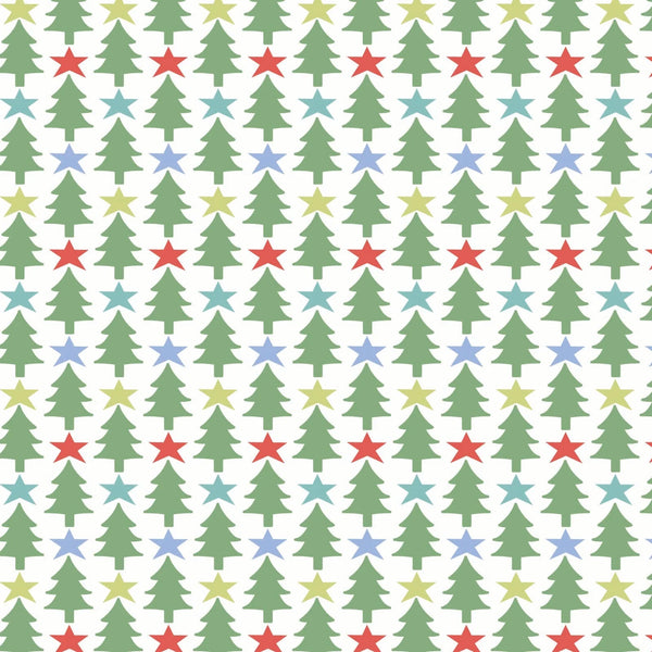 Preston Romper - Tree Topper Stars