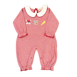 Stripe Romper w/ Trio Pirate Applique