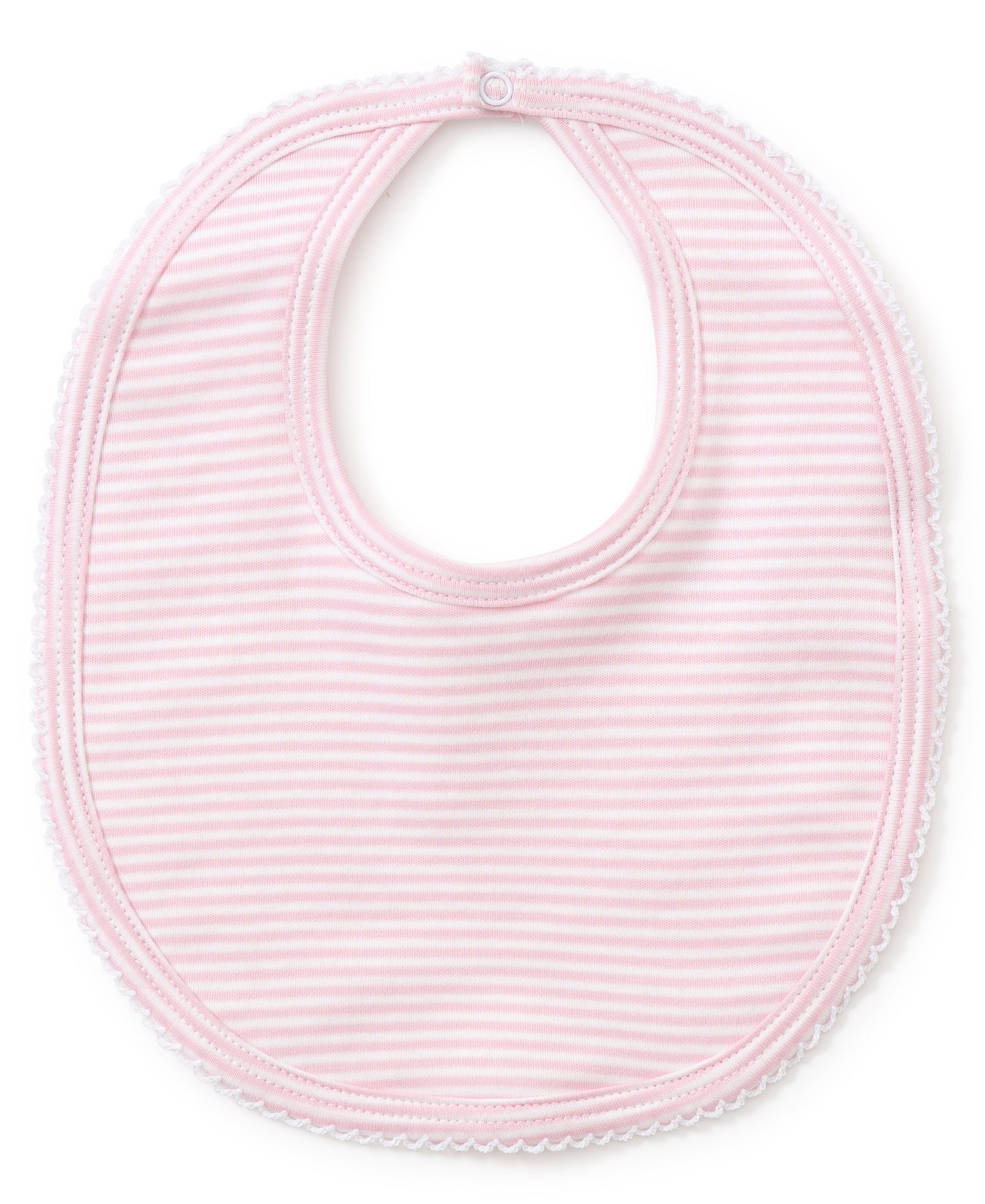 Pink Stripes Bib