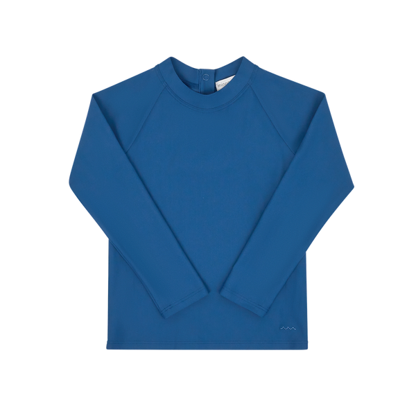 Navy Peony Rashguard Shirt