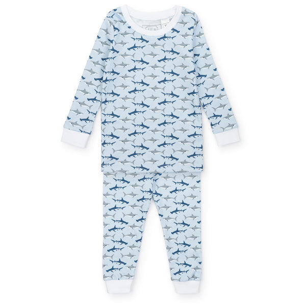 Grayson Pajama Set - Swimming Sharks