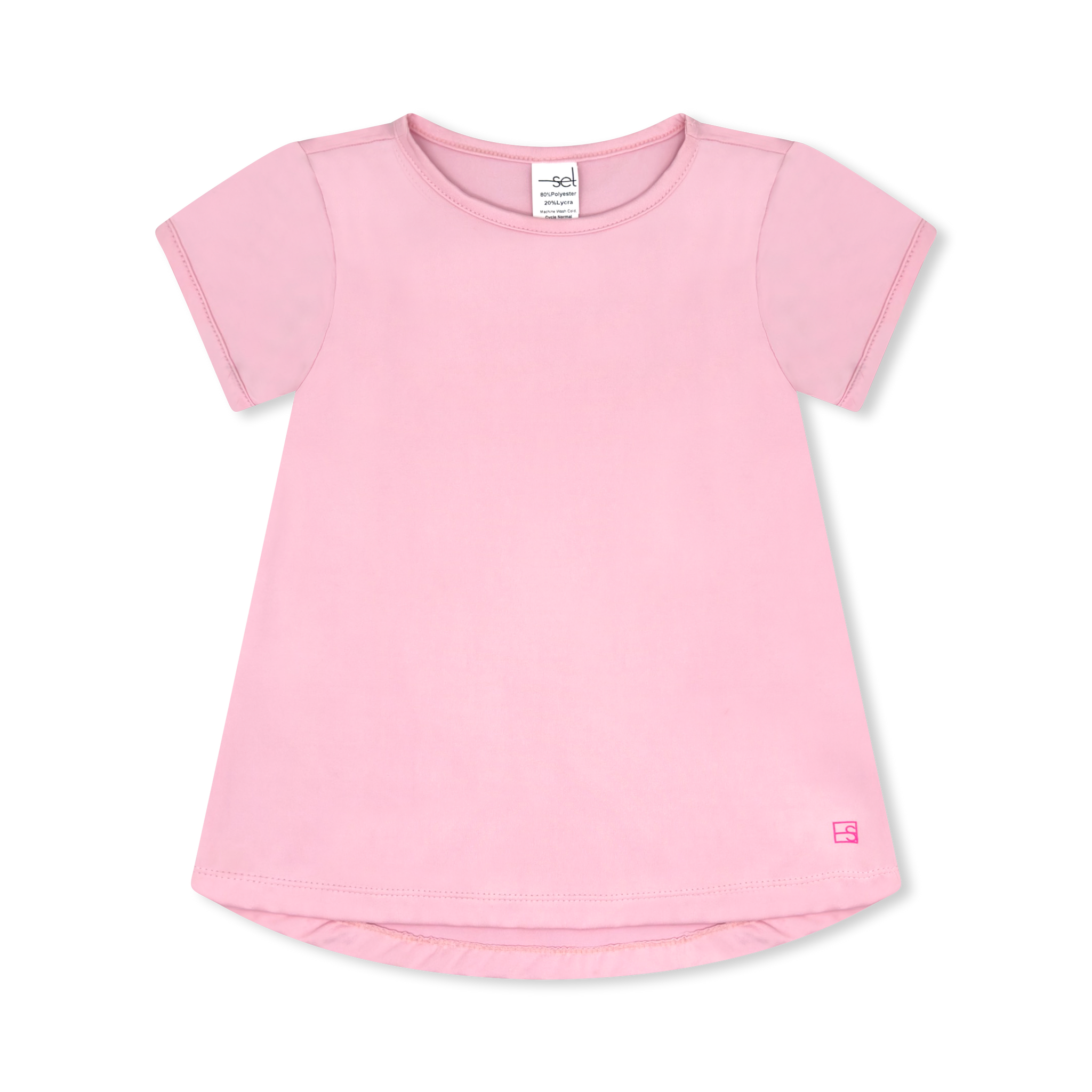 Bridget Basic T-Shirt-Cotton Candy Pink (9/10)