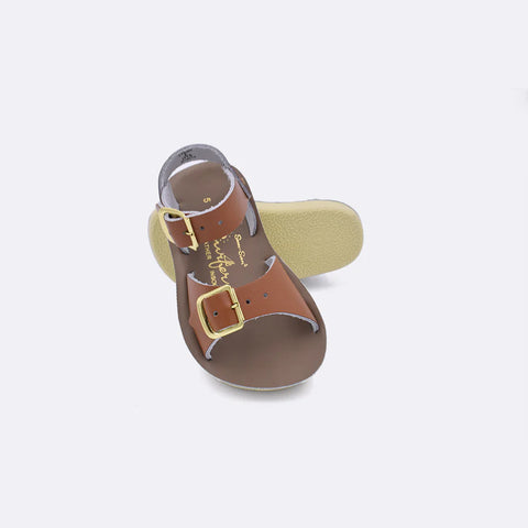 Velcro Surfer Sandal - Tan
