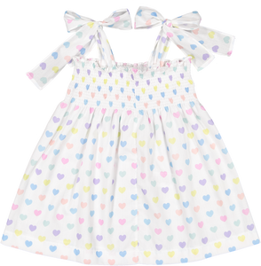 Funny Hearts Bow Dress (6)