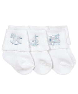 Embroidered Infant Socks