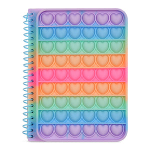 Happy Stripe Popper Journal