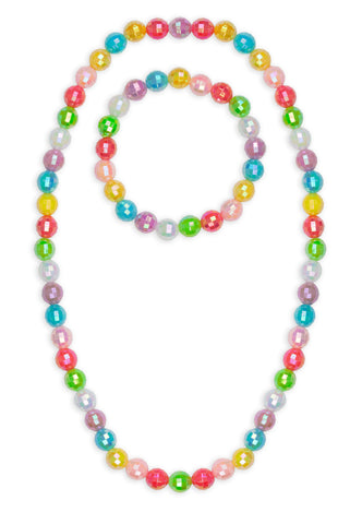 Colour Me Rainbow Necklace and Bracelet Set