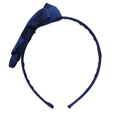 Shirley Headband - Navy Blue