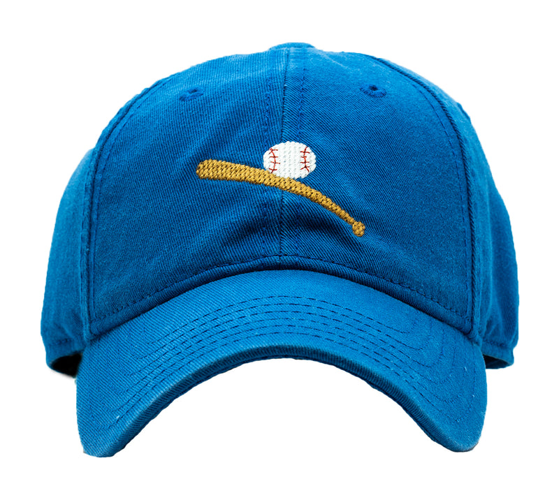 Baseball on Cobalt Kids Hat