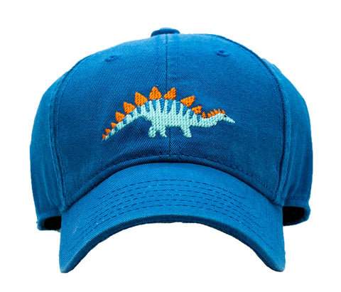 Stegosaurus on Cobalt Kids Hat