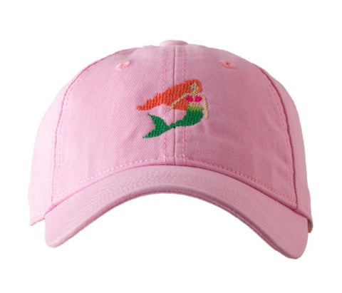 Mermaid on Light Pink Kids Hat