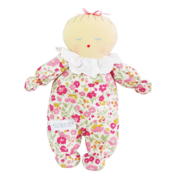 Asleep Awake Baby Doll - Rose Garden