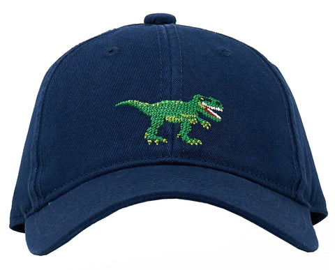 T-Rex on Navy Kids Hat