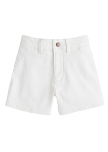 Denim Shorts- Ivory (6, 7)