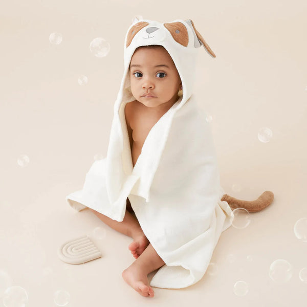 Puppy Hooded Bath Wrap