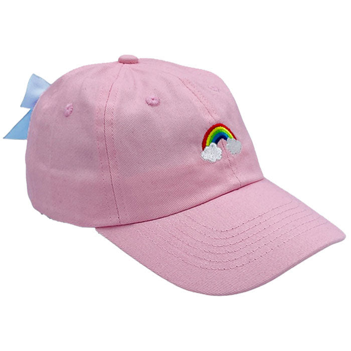 Rainbow Bow Baseball Hat