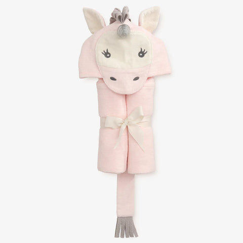 Pink Unicorn Hooded Towel